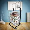 THEGA Steel Drying Painting Racks - Art Drying Rack, Mobile Art Drying Rack for Classrooms, Flexible Shelves, Power Coated Design, Sturdy Paint Drying Rack with Lockable Wheels (Size : 25-Layer) view 1
