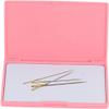 Magnetic Needle Storage Case,Sewing Pin Organizer Manual DIY Sewing Stitching Pin Storage Box for Cross Stitch Sewing Knitting Pin Needle Storage view 1