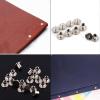 Photo Album Rivets,200Pcs Chicago Screws Nail Scrapbook Binding Rivets Posts Rivet Button Assortment Kit for Binding Extending Scrapbook Photo Album Refill Pages view 3