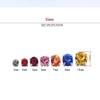 100P 4Mm Color Sew On Crystal Glass Rhinestone Diamante Jewels Silver Cup Claw Montees 4-Holes Sewing Stone Button Craft Garment - (Color: Smoked Topaz) view 3