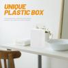 BESPORTBLE Plastic Storage Boxes 2pcs Mini Containers for Hair Ties Bead Storage Box Office Clip Organizer for Beads Home Office Organizer view 3