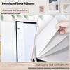 Artfeel Photo Album Self Adhesive Scrapbook,60 Pages Large Photo Book for 4x6,5x7,8x10 Pictures,DIY Album for Baby Wedding Family Travel Birthday,with Metallic Pen and Scraper view 4