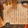OLYCRAFT 2Pcs Self-Adhesive Silk Screen Printing Stencil Egyptian Hieroglyph Pattern Mesh Transfers Stencils Dog Snake Camel Silk Screen Stencil for Painting on Wood DIY T-Shirt Fabric -7.7x5.5 Inch view 4