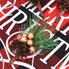 Artificial Christmas Picks, 10 PCS Christmas Mini Pine Picks Pine Tree Plants Red Berry Picks Berry Branches with Pinecones Holly Leaves for Party Flower Arrangements Wreaths Xmas Tree Gift(Gold) view 4