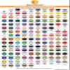 New brothread - Single Huge Spool 5000M Each Polyester Embroidery Machine Thread 40WT for Commercial and Domestic Machines - Variegated Color-V-006 view 3