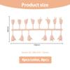 DICOSMETIC 10 Set Tiny Doll Hands for Doll Making 0.87"-1.14" Long Plastic Hand Gesture Set Joints Miniature Hands Movable Doll Hand Replacement Parts for Small Doll Making DIY Accessories view 2
