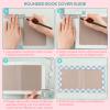 CYFUN DESIGN 5-in-1 Book Cover Guide to Create Sturdy Chipboard Covers, Bookbinding Ruler, Stainless Steel Metal Book Binding Cover Tool, Scrapbooking Tools Arts Crafts, Scrapbook Cover Maker view 3