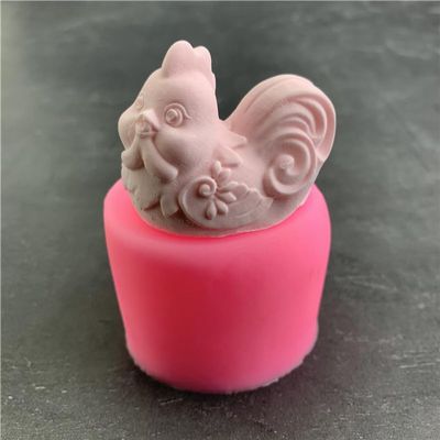 Golden Chicken Silicone Mold Hen Chocolate Sugar Turning Mold Chicken Pudding Butter Mold Pastry Cake Mold