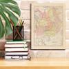 Epic Graffiti 'Map of China' by Wild Apple Portfolio, Canvas Wall Art, 12"x16" view 3