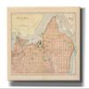 Epic Graffiti 'Map of Ottawa' by Wild Apple Portfolio, Canvas Wall Art, 16"x12" view 1