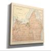 Epic Graffiti 'Map of Ottawa' by Wild Apple Portfolio, Canvas Wall Art, 16"x12" view 2