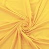 Solid DBP Fabric - Double Brushed Polyester 4 Way Stretch - Lemon - 1yd view 1