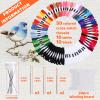 Dercuy Embroidery Floss,70 Skeins Mixed Colors Cross Floss Stitch Thread, Hand Sewing Needle for Embroidery,Rainbow Color Friendship Bracelet String for Bracelet Making, Sewing Crafts view 4