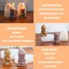 Buddha Silicone Candle Mold, 3 Pcs 3D Mini Buddha Aromatherapy Candle Molds, Gypsum Ornaments Resin Mould for DIY Resin Art Crafts Soap Soy Wax Candle view 3