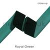Velvet Ribbon (Pack of 5 Yards, 7mm Wide),Luxury Velour Flat String Braid Wedding Bridal Decoration,Ties,Thong Trim Jewelry Necklace Craft Trimming,Neotrim. [Royal Green] view 3