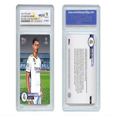 2023 Topps Now Jude Bellingham Real Madrid CF Soccer UEFA Los Blancos #126 - Graded Gem Mint 10