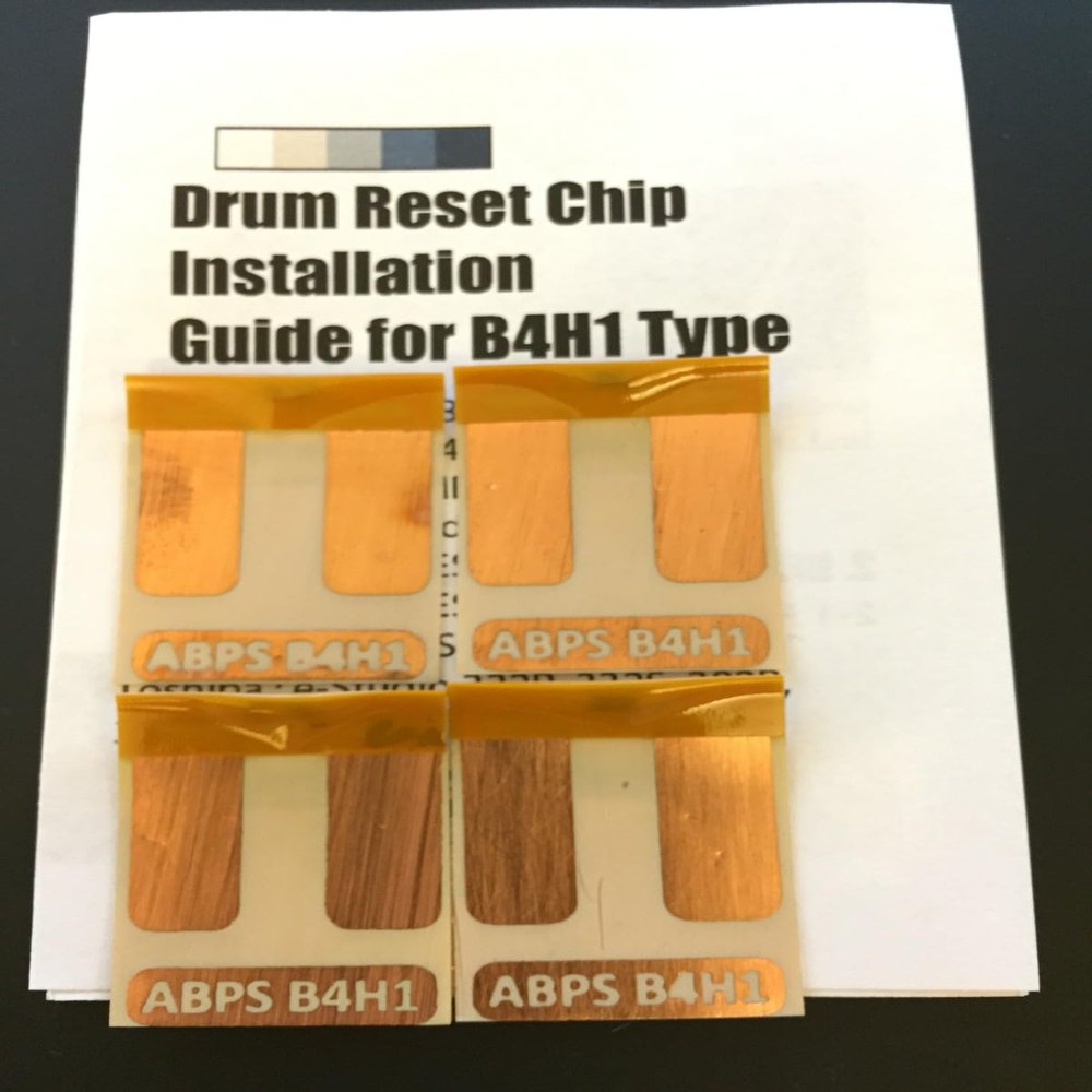 Super Easy Series Drum Reset Sticker Chips for OKI MB562 MB492 MB491 MB482 MB481 MB472 MB471 MB462 MB461 MB452 MB451 MB442 MB441 B512 B432 B431 B412 B411 B402 B401 MPS4700mb MPS4200mb