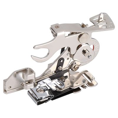 NDNCZDHC Ruffler Presser, Ruffler Attachment Presser Foot, Sewing Machine Gathering Presser Foot for Sewing Machine Spaced Pleats Gathers, Adjust Depth