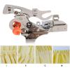 NDNCZDHC Ruffler Presser, Ruffler Attachment Presser Foot, Sewing Machine Gathering Presser Foot for Sewing Machine Spaced Pleats Gathers, Adjust Depth view 3