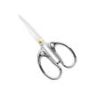 Aesosor 5-inch Small Craft Scissors, Sharp Blades Office Scissors for Desk, Stainless Steel All Purpose Scissors for Office, Home, School, DIY, Sewing, Fabric (Silver) view 1