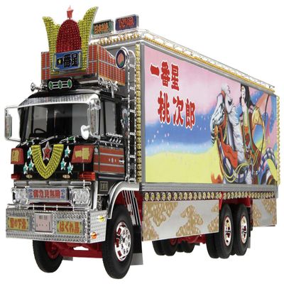 Aoshima Ichibanboshi Otokoippiki Momojirou 1:32 Scale Model Kit