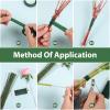 NESCCI Floral Arrangement Kit with Green Floral Tape and Wire,26 Gauge Floral Stem Wire,22 Gauge Floral Wire,Boutonniere Pin for Bouquet Stem Wrap Florist. view 3