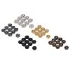 100pcs 5mm Mini Metal Snap Buttons Fasteners 5 Colors Anti Rust Lightweight Mini Snap Dolls Suitable for Men and Women, Metal Material Strong and Durable Not Easy to Break Easy to Use and Carry view 4