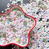 EHOPE Fake Sprinkles Fake Christmas Sprinkles Fake Candy Sprinkles Clay Sprinkles Polymer Sprinkles Polymer Clay Slices for Nail Art DIY Crafts Cake Phone(40g-Christmas House+Cake-42) view 2