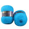 2 Skeins Mohair Yarn for Knitting & Crocheting Soft Fuzzy Wool Yarn Crochet Yarn Lightweight Breathable Fabric Knitting Yarn for Clothes Scarves Sweater Shawl, 42g/Skein view 1