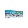 Trademark Fine Art Canvas Wall Art - Bob Fair 'Sunday Afternoon' Wall Art for Living Room, Bedroom, or Office Dcor 24 x 8 Inches view 4