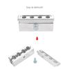 4 Cavities DIY Lipstick Aluminum Alloy DIY Lipstick Lip Balm Holder Cosmetics Cream Maker Tool Diy Lipstick Aluminum Alloy Dual Uses Lip Balm Maker view 3