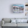 Trademark Fine Art Canvas Wall Art - Bob Fair 'North Country Farm' Wall Art for Living Room, Bedroom, or Office Dcor 32 x 24 Inches view 2