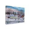 Trademark Fine Art Canvas Wall Art - Bob Fair 'North Country Farm' Wall Art for Living Room, Bedroom, or Office Dcor 32 x 24 Inches view 4