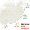 Yipoyilo Mica Powder - 100g Mica Powder for Epoxy Resin - Metallic Color Pigment for Resin, Soap, Bath Bombs, Eye Shadow, Nails, DIY Crafting Projects etc. (Magic Gold) view 2