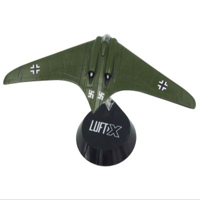 Luft-X Horten Ho 229 Aircraft Prototype Dark Green German Luftwaffe 1/72 Model Airplane