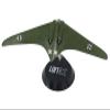Luft-X Horten Ho 229 Aircraft Prototype Dark Green German Luftwaffe 1/72 Model Airplane view 1