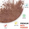 Yipoyilo Mica Powder - 100g Mica Powder for Epoxy Resin - Metallic Color Pigment for Resin, Soap, Bath Bombs, Eye Shadow, Nails, DIY Crafting Projects etc. (Brown) view 2