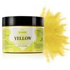 Yipoyilo Mica Powder - 100g Mica Powder for Epoxy Resin - Metallic Color Pigment for Resin, Soap, Bath Bombs, Eye Shadow, Nails, DIY Crafting Projects etc. (Yellow) view 1