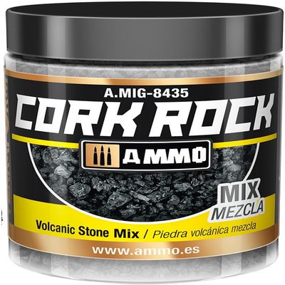 Amo Terraform Cork Rock Volcanic Stone (Mix) Hobby Material AMO-8435