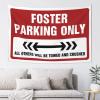 CakJuice Funny Bar Decor Foster Parking Only Tapestry Wall Tapestry Large Wall Tapestry Large (Size : 100X150CM) view 1