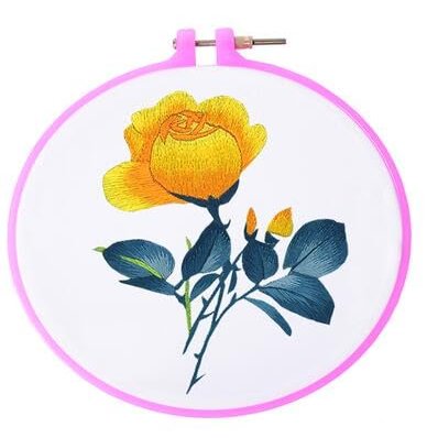 KENTUCKIZ, Silk Thread Embroidery Kit/Suzhou Classical Embroidery Chinese Traditional Art of Embroidery/Cross Stitch Kits/Embroid - (Color: 6)