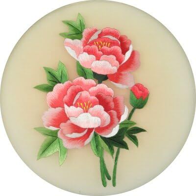 KENTUCKIZ, DIY Silk Thread Embroidery Kit/Suzhou Classical Embroidery Chinese Traditional Art of Embroidery/Cross Stitch Kits - (Size: 30x30cm/Color: 12)
