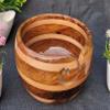 Handmade Rosewood Yarn Storage Bowl for Knitting & Crocheting with Free Crochet Hook | Yarn Bowl for Yarn Winder, Crochet Hook Accessories | Yarn Bowl Wood Large view 3
