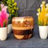 Handmade Rosewood Yarn Storage Bowl for Knitting & Crocheting with Free Crochet Hook | Yarn Bowl for Yarn Winder, Crochet Hook Accessories | Yarn Bowl Wood Large view 4