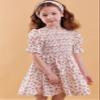 McCall's M8417A Children's Dress and Headband Sewing Pattern Kit by Laura Ashley, Design Code M8417, Sizes 3-4-5-6-7-8 view 2