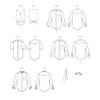 McCall's Men's Lined Vest, Bow Tie, Tie, and Shirts Sewing Pattern Kit, Design Code M8415, Sizes S-M-L view 3