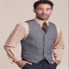 McCall's Men's Lined Vest, Bow Tie, Tie, and Shirts Sewing Pattern Kit, Design Code M8415, Sizes S-M-L view 4
