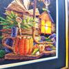 RIOLIS - Cozy Autumn 2146, Halloween Cross Stitch Kits 7" x9, Counted Cross Stitch Kits, Counted Cross Stitch Kits for Beginners & Advanced, Cross Stitching Kits for Adults, Halloween Embroidery Kit view 2
