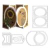 3D Card Shape Die Cuts 3PCS Card Making Greeting Card Embossing Template with a Pop-up DIY Greeting Card Envelope Flowers Cutting Dies for Paper Craft DIY Decor Scrapbooking Paper Album DIY Cards view 1