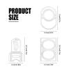 3D Card Shape Die Cuts 3PCS Card Making Greeting Card Embossing Template with a Pop-up DIY Greeting Card Envelope Flowers Cutting Dies for Paper Craft DIY Decor Scrapbooking Paper Album DIY Cards view 2